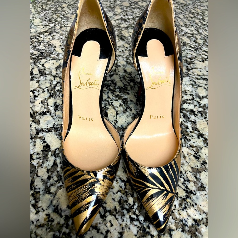BRAND NEW Christian Louboutin Hibiscus Iriza 5.5